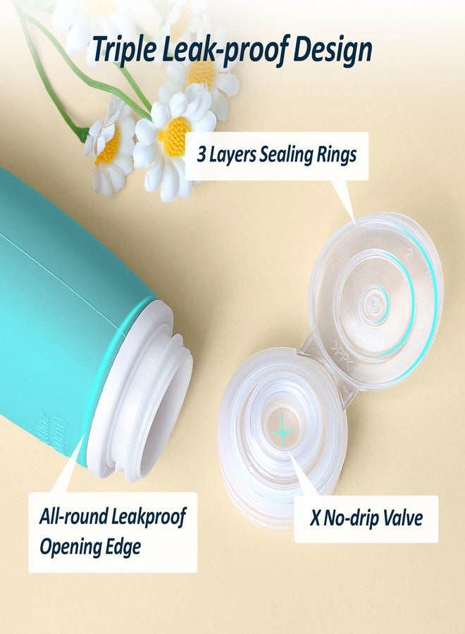 PACKISM TSA Approved Toiletry Bag with Bottles - Travel Accessories 8 Pack Leakproof 3.4oz Silicone Travel Bottles for Toiletries, Shampoo Conditioner Lotion Body Wash BPA Free, Black - Image 4